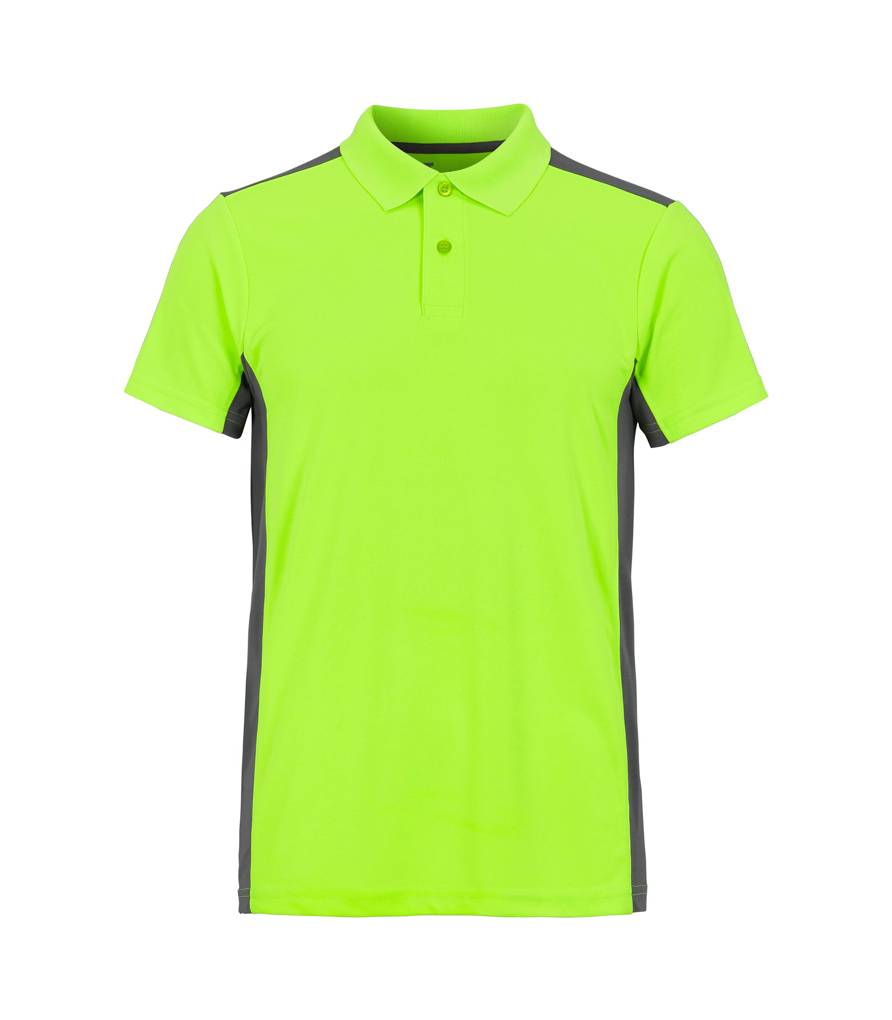 Madrid Piquet Man Neon Yellow/Grey