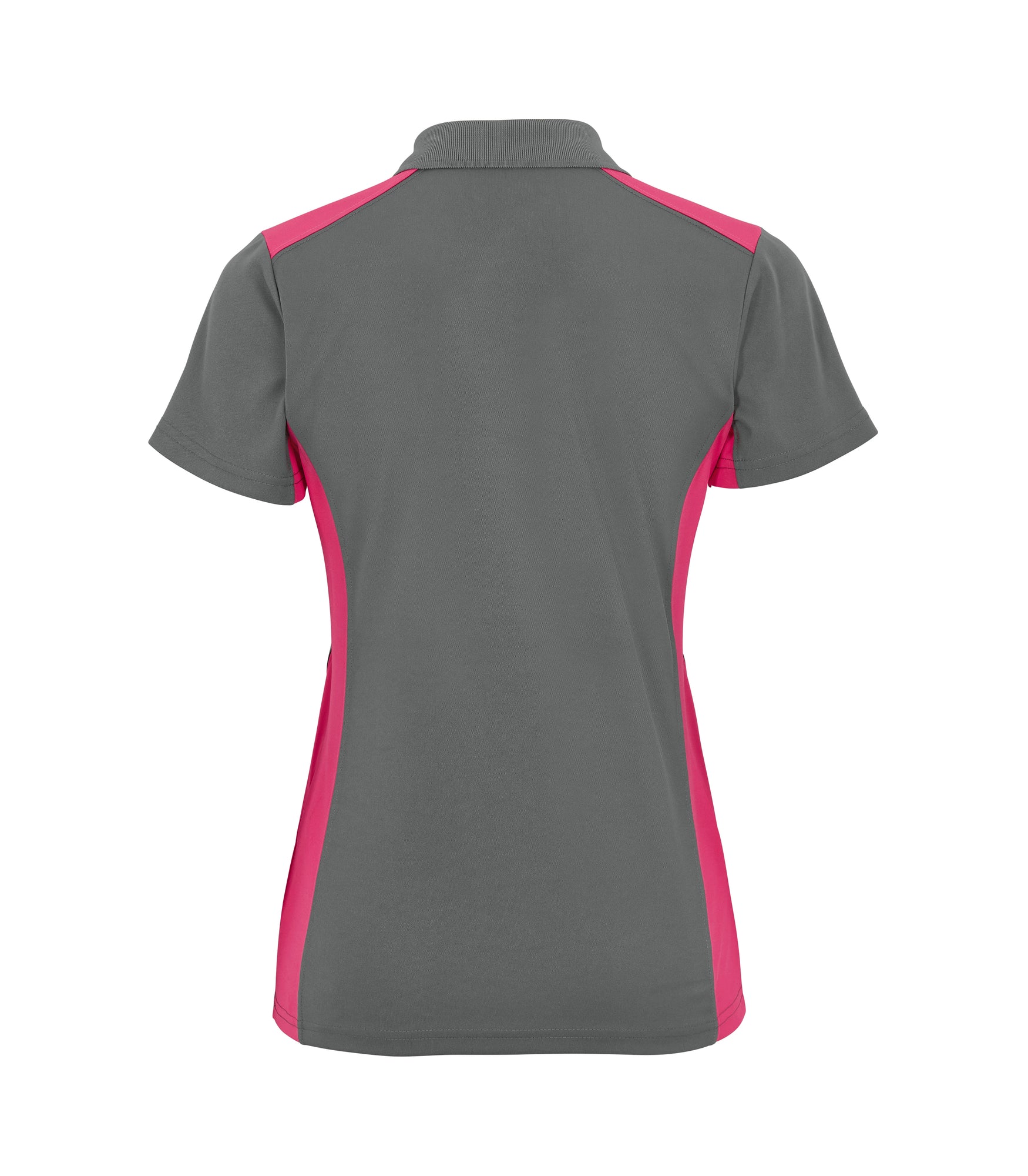 Madrid Piquet Woman Grey/Neon Pink