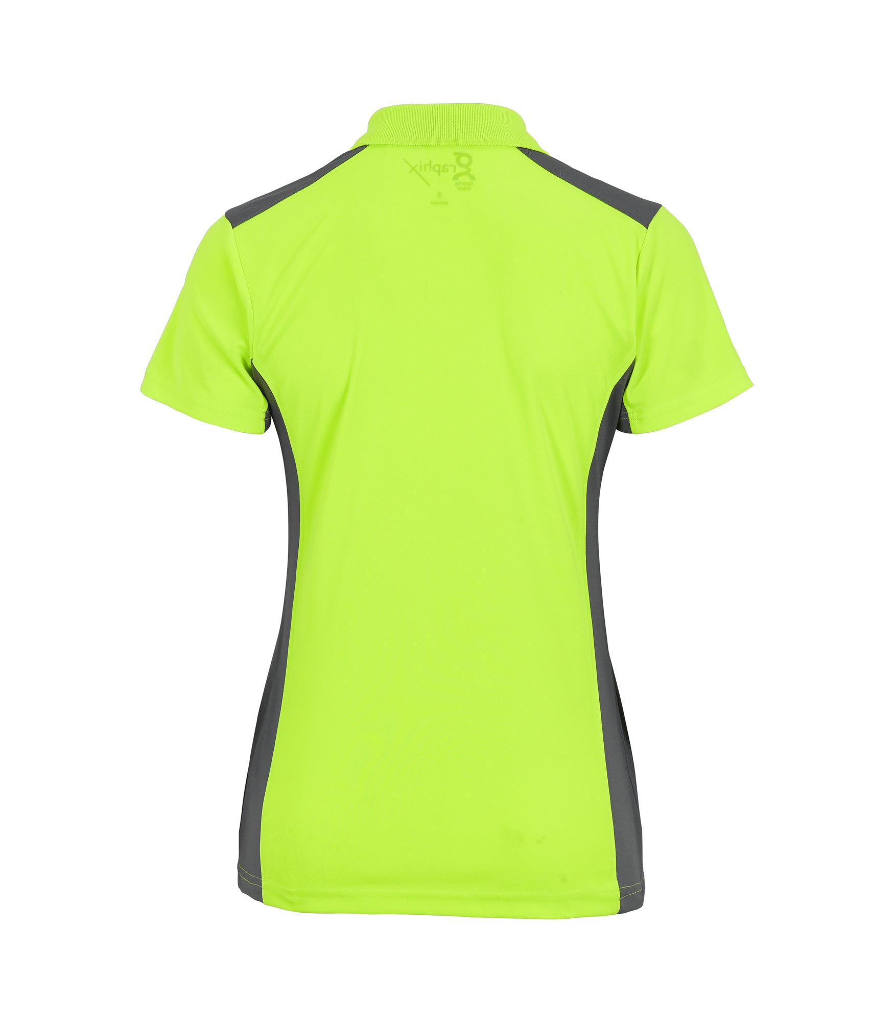 Madrid Piquet Woman Neon Yellow/Grey