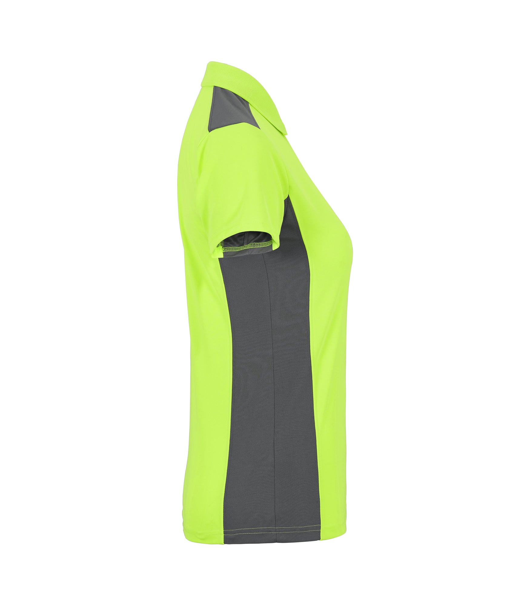 Madrid Piquet Woman Neon Yellow/Grey