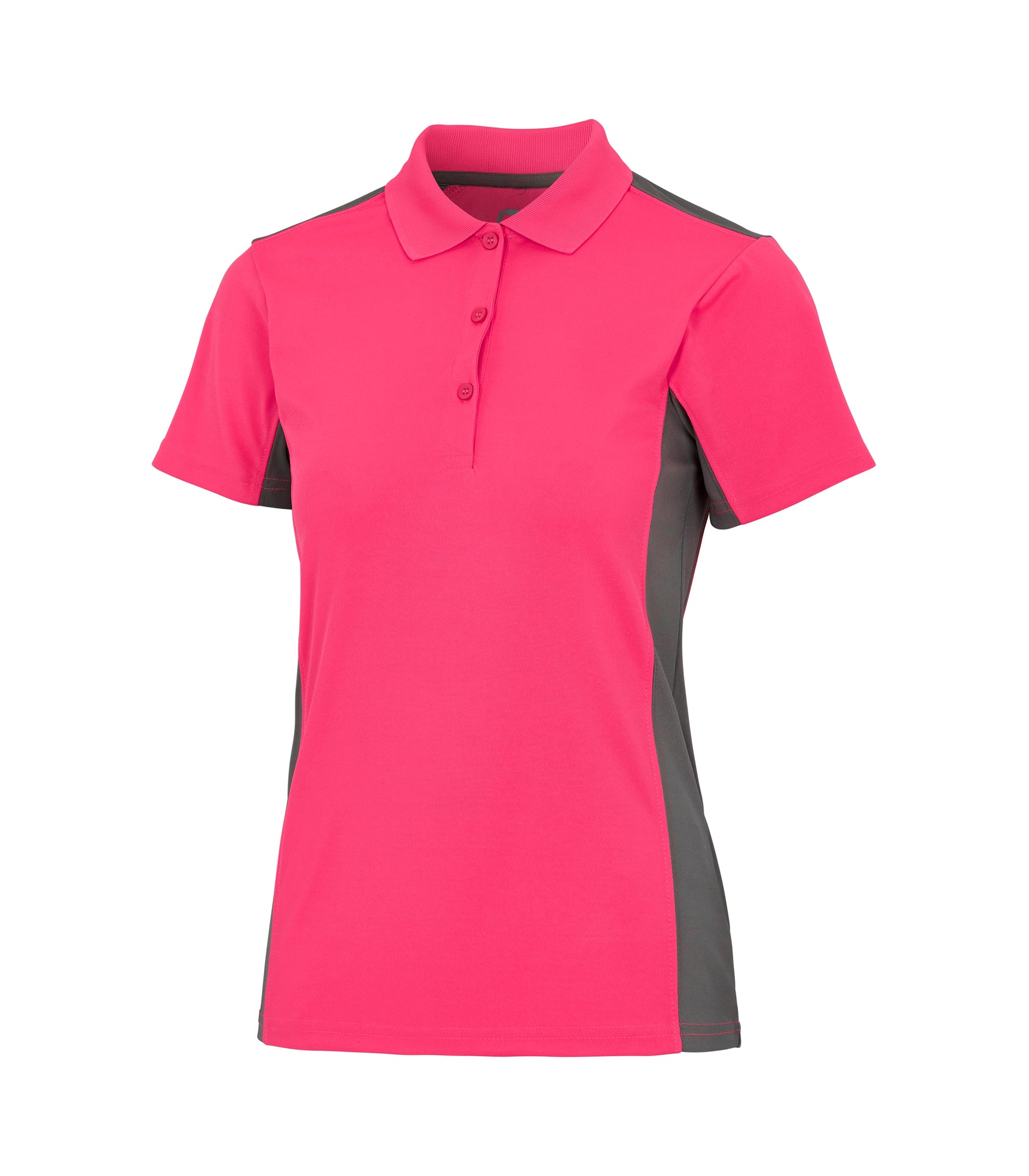 Madrid Piquet Woman Neon Pink/Grey