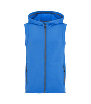 Zamora Hooded Vest Man Palace Blue