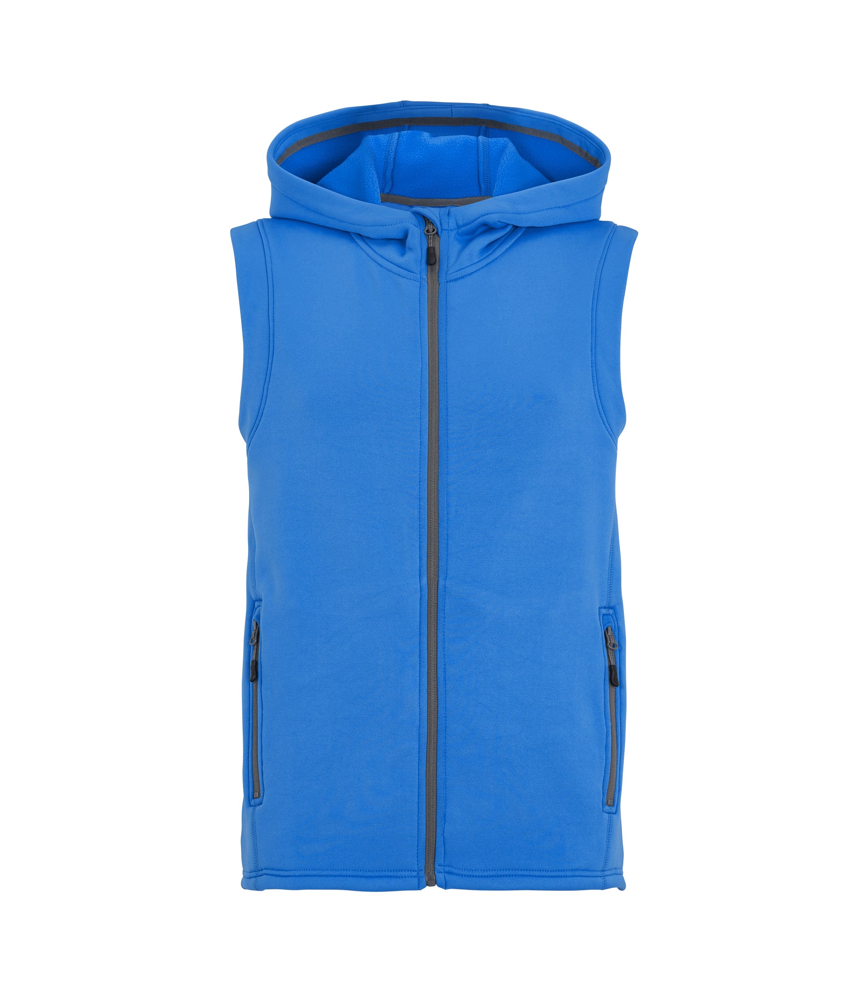 Zamora Hooded Vest Man Palace Blue