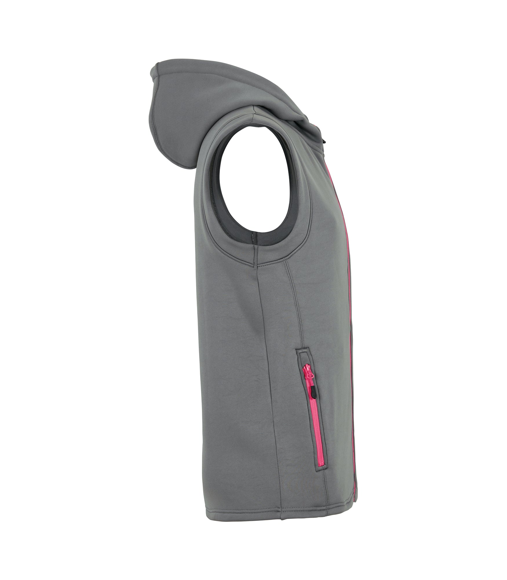 Zamora Hooded Vest Man Grey
