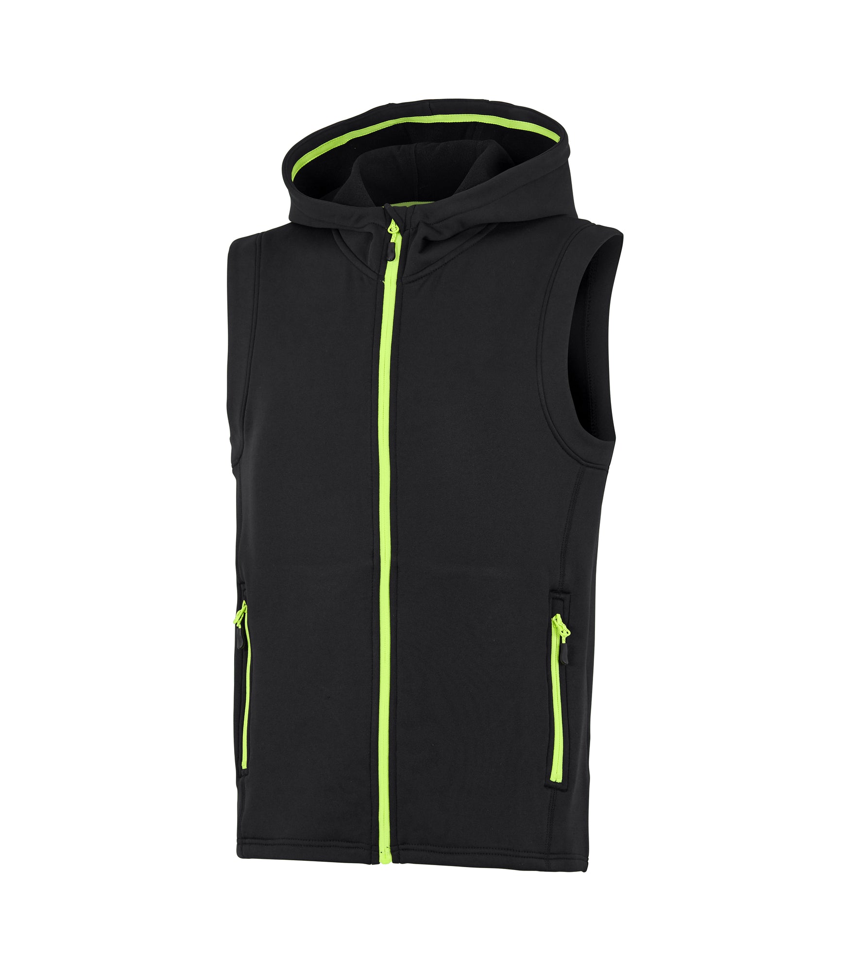 Zamora Hooded Vest Man Black