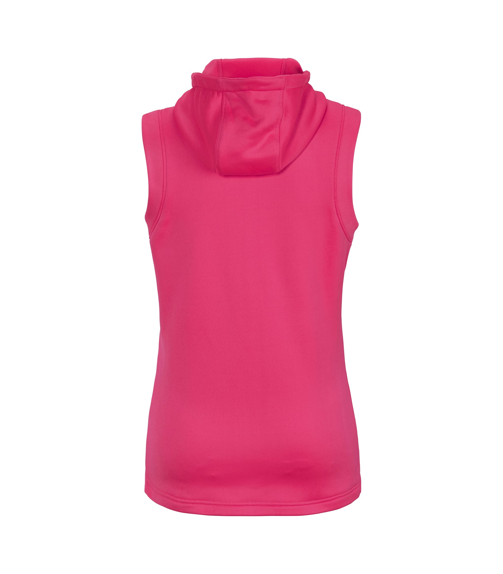 Zamora Hooded Vest Woman Neon Pink