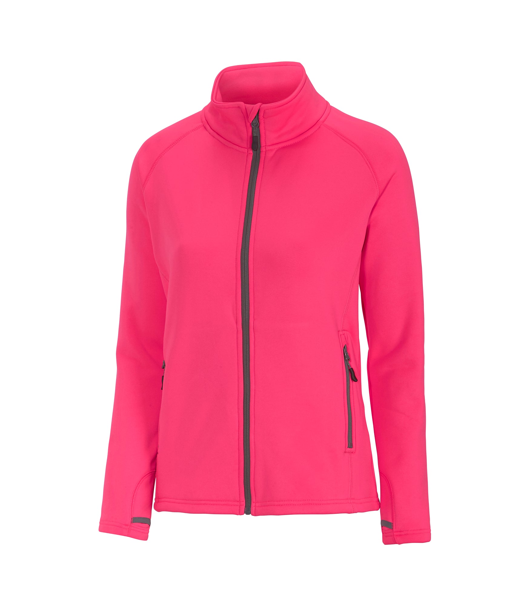 Barcelona Full Zip Woman Neon Pink