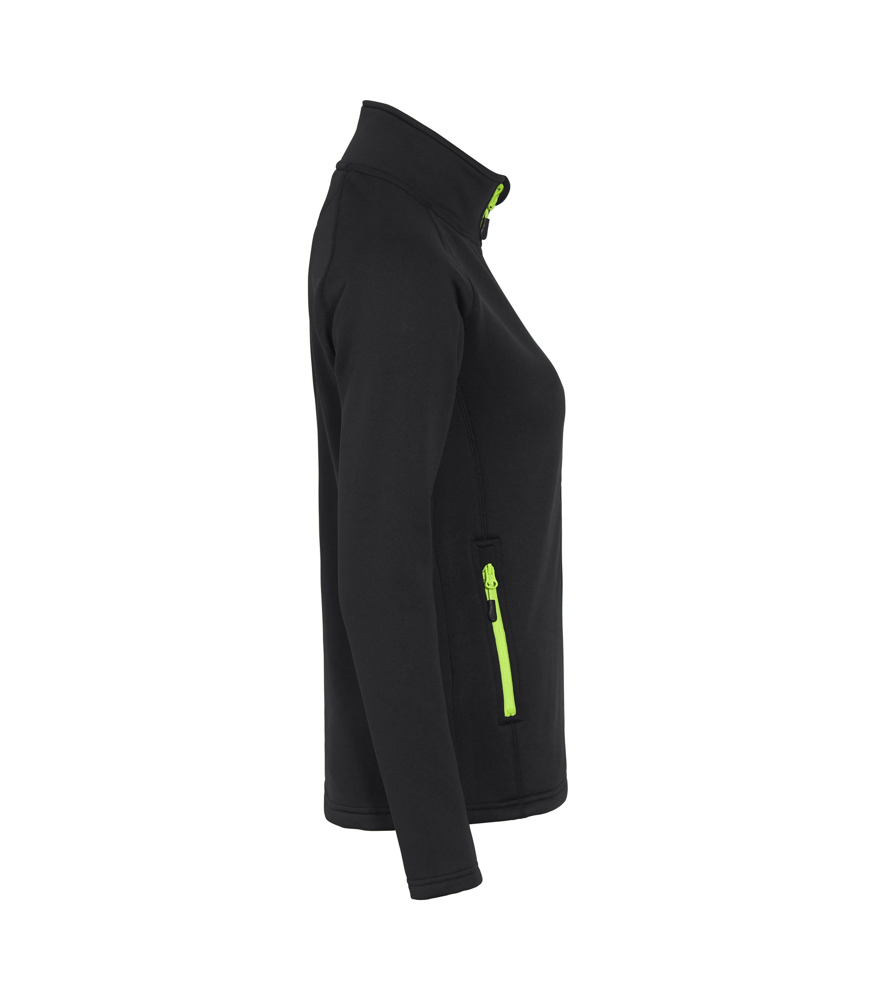 Barcelona Full Zip Woman Black