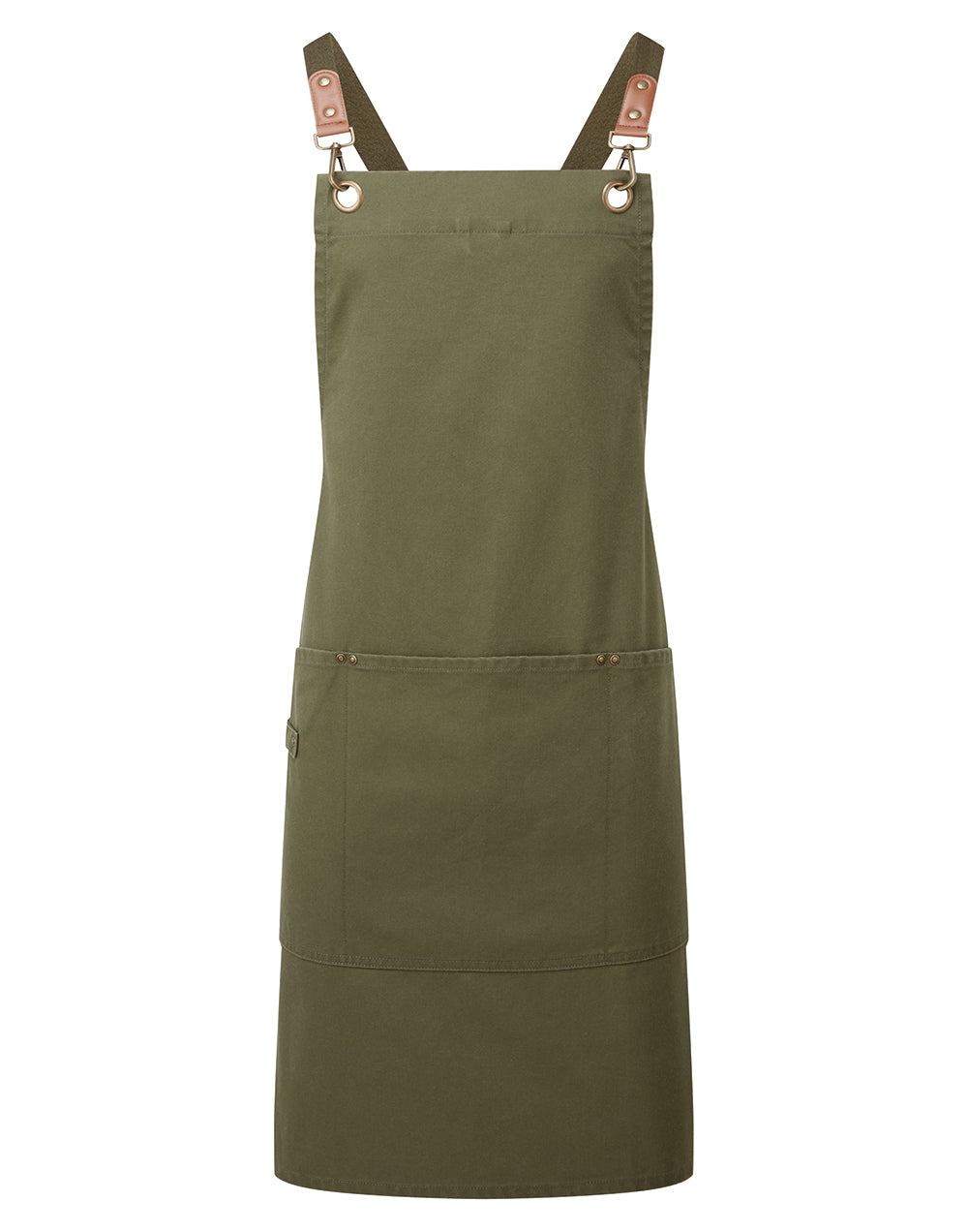 Cross-Back Clip Bib Apron