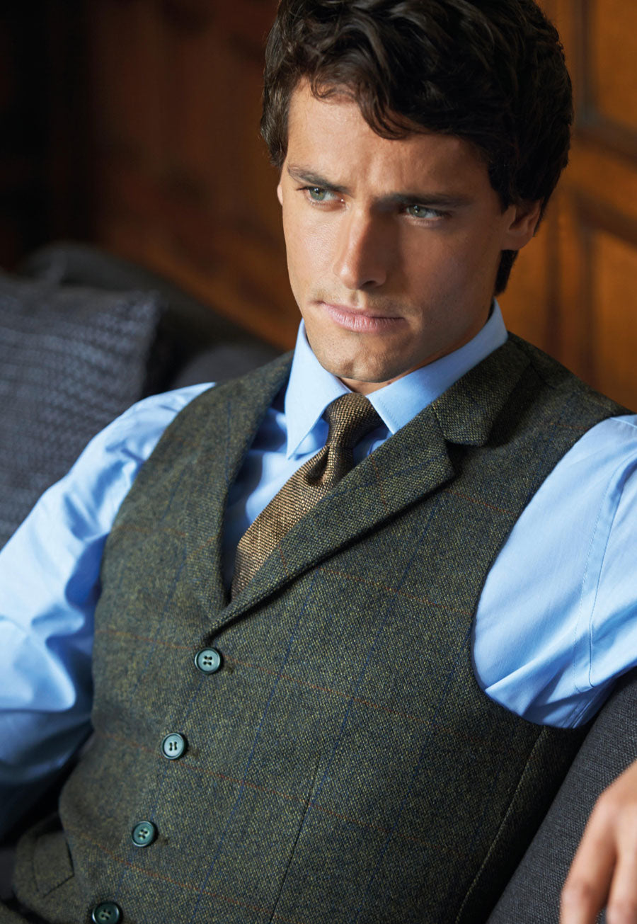 Memphis Tweed Vest (H) - TV1463