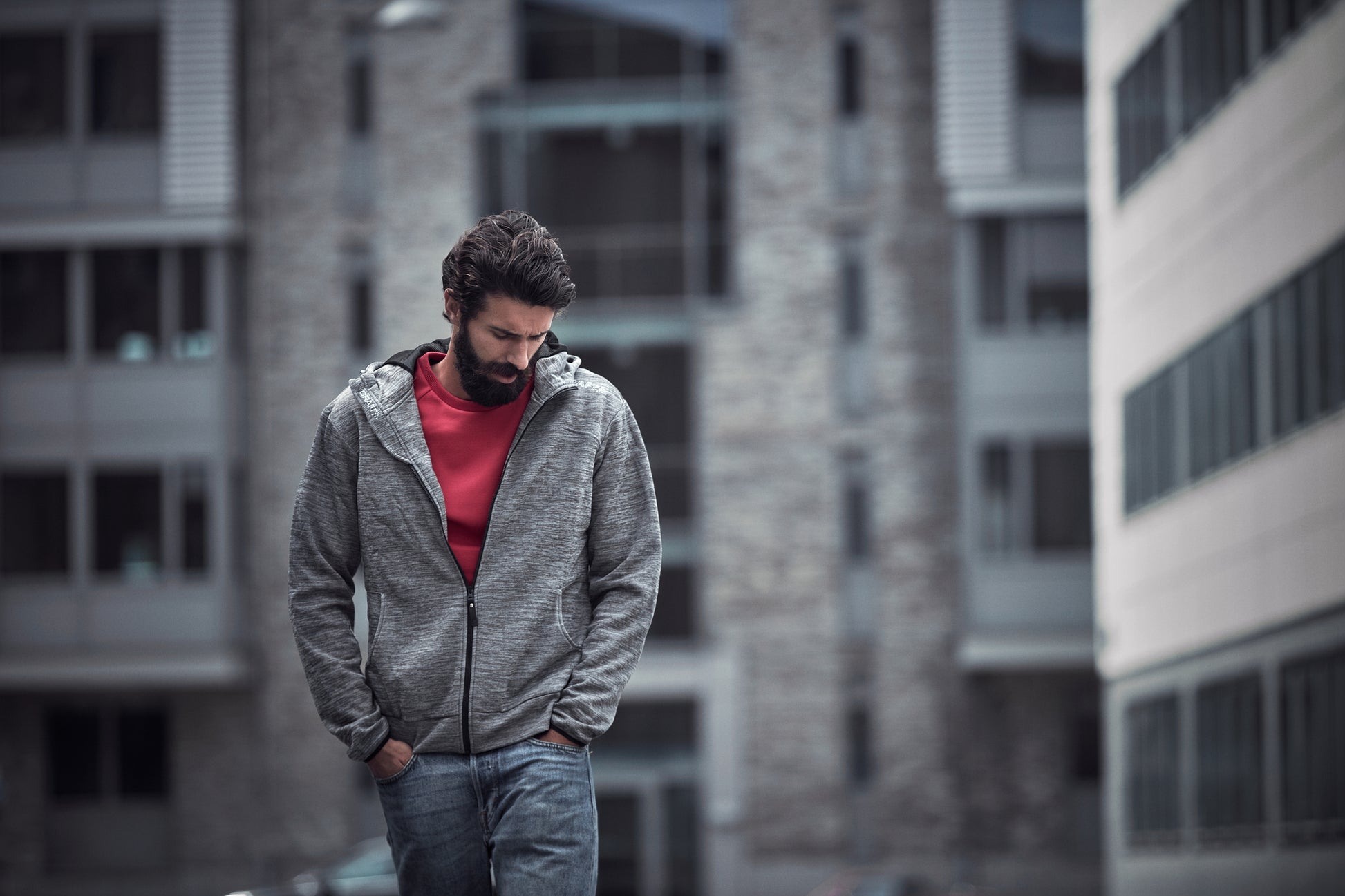 Leisure Full Zip Hood M