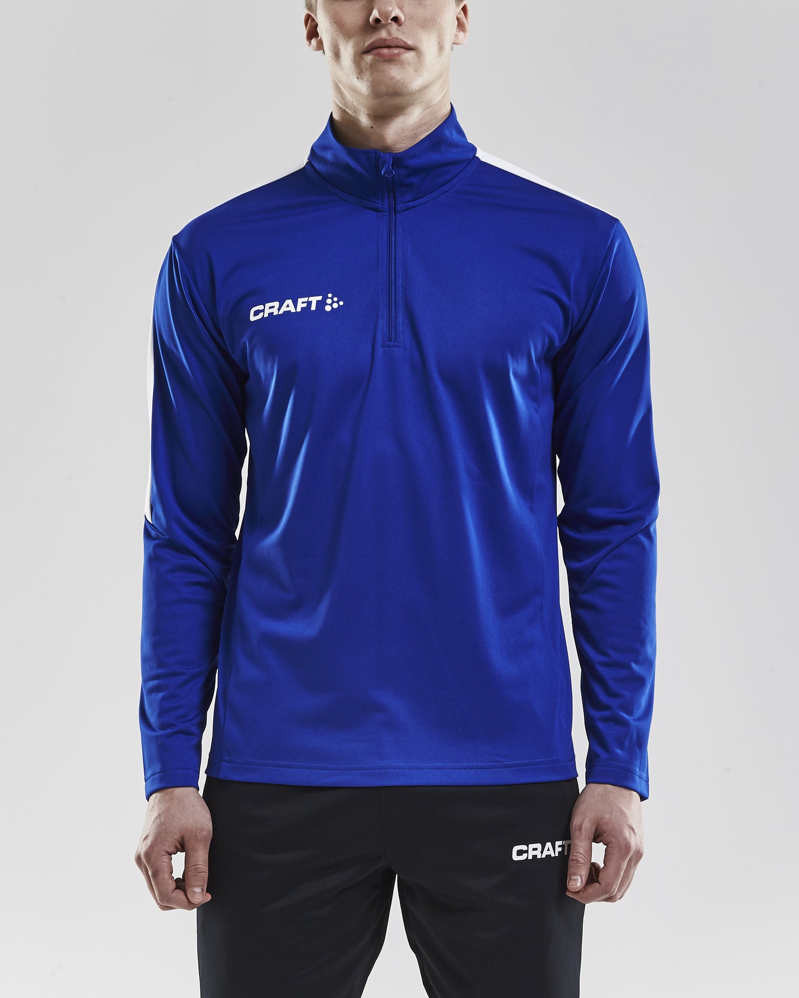 Progress Halfzip Ls Tee M