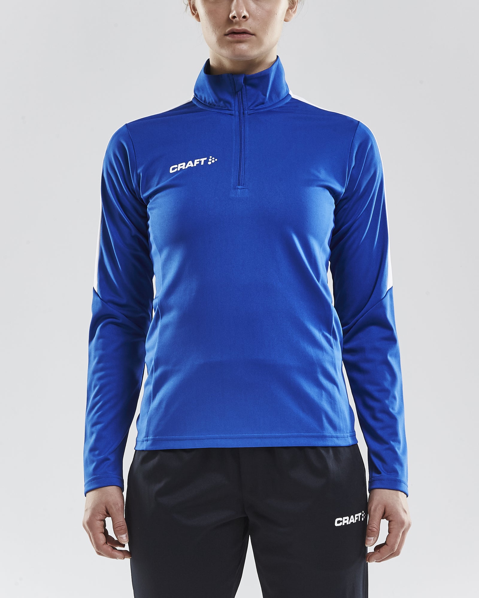Progress Halfzip Ls Tee W