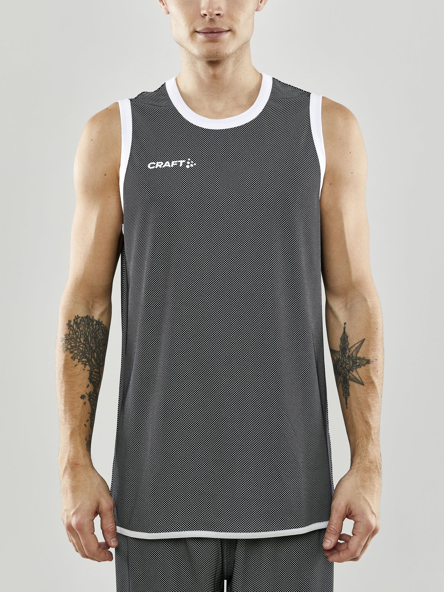 Progress Reversible Basket Singlet M