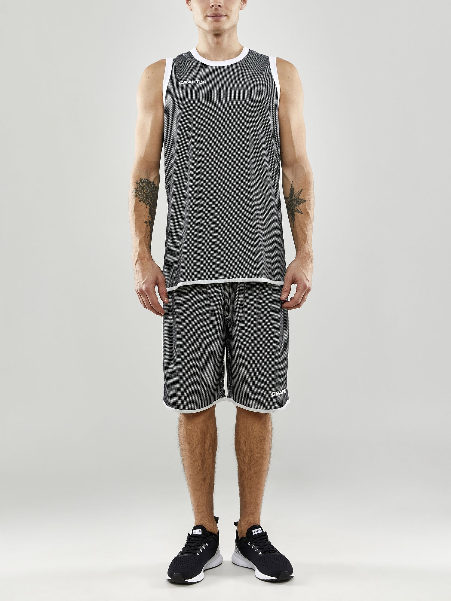 Progress Reversible Basket Singlet M