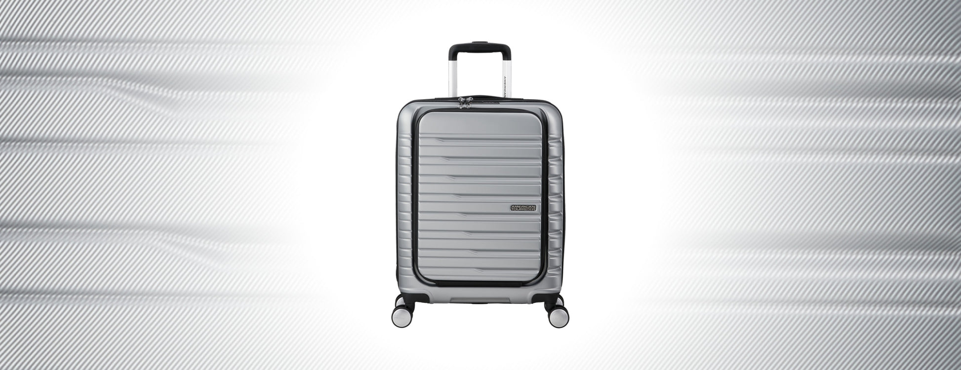 Flashline Koffert 4 hjul 55 Frontlomme - Y153341