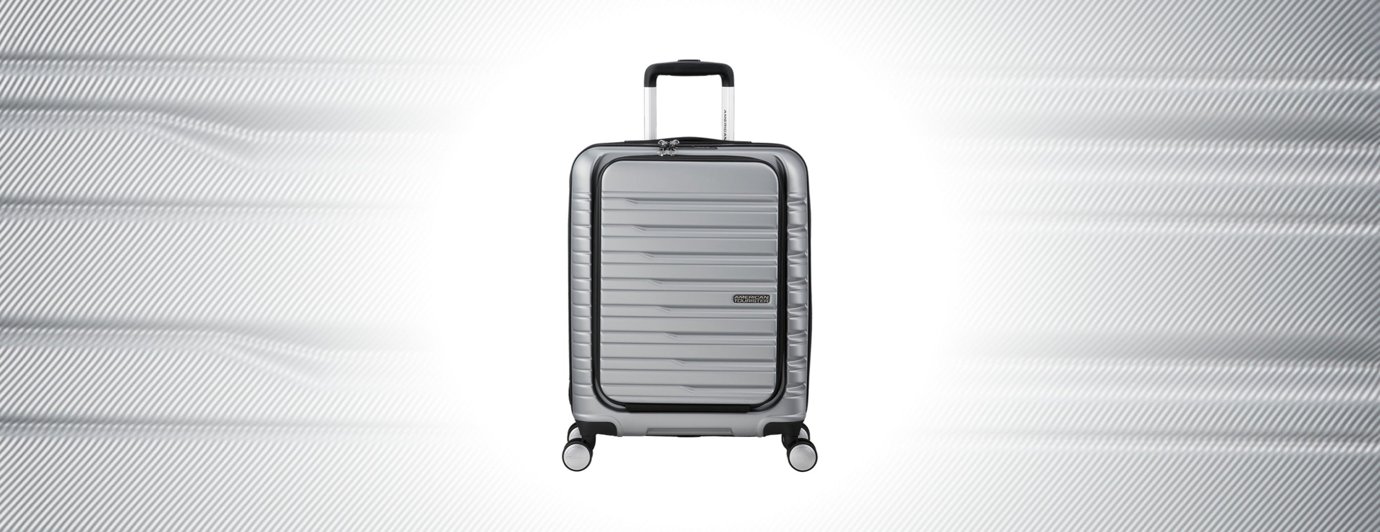 Flashline Koffert 4 hjul 55 Frontlomme - Y153341