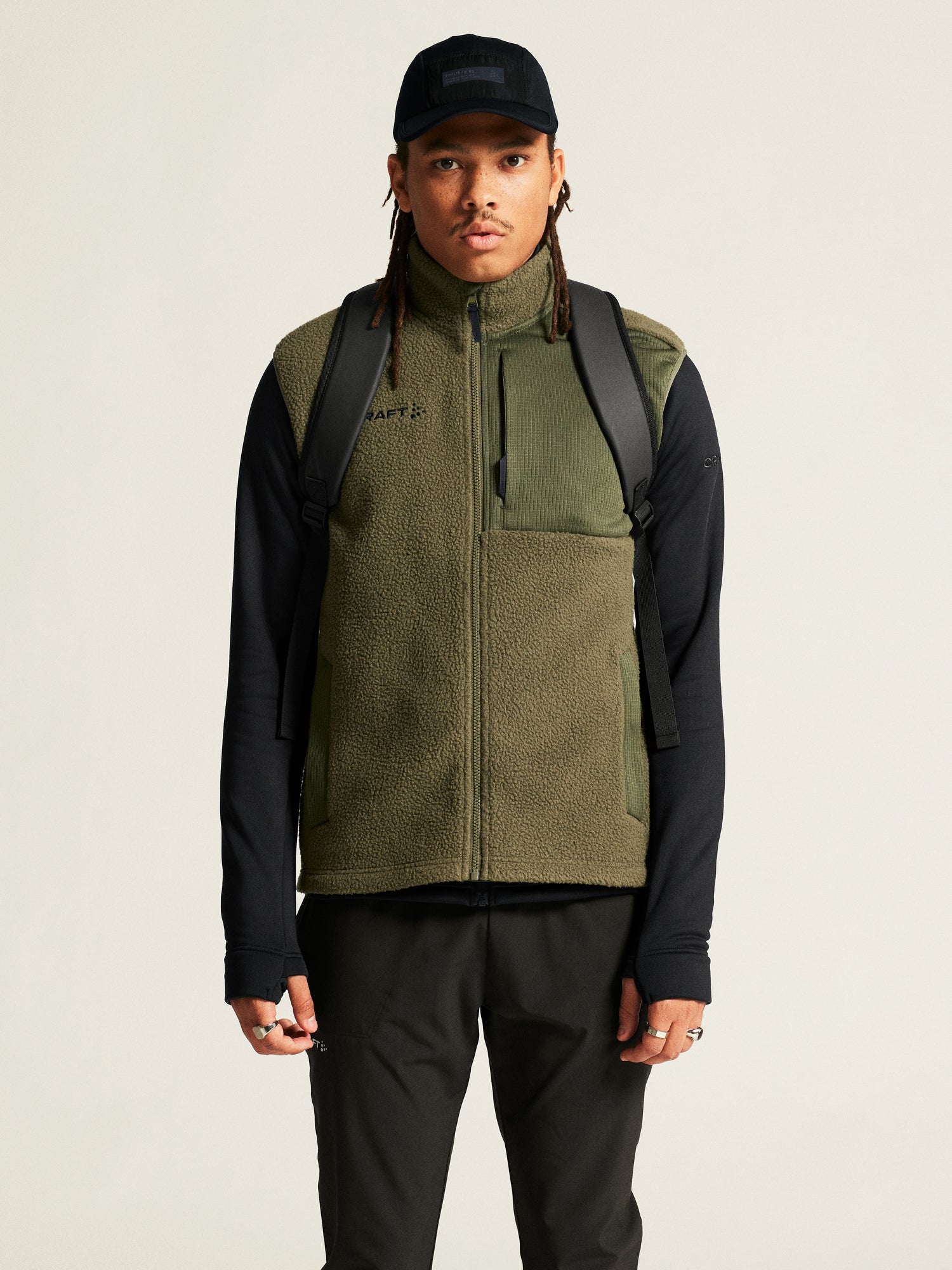 ADV Explore Pile Fleece Vest M