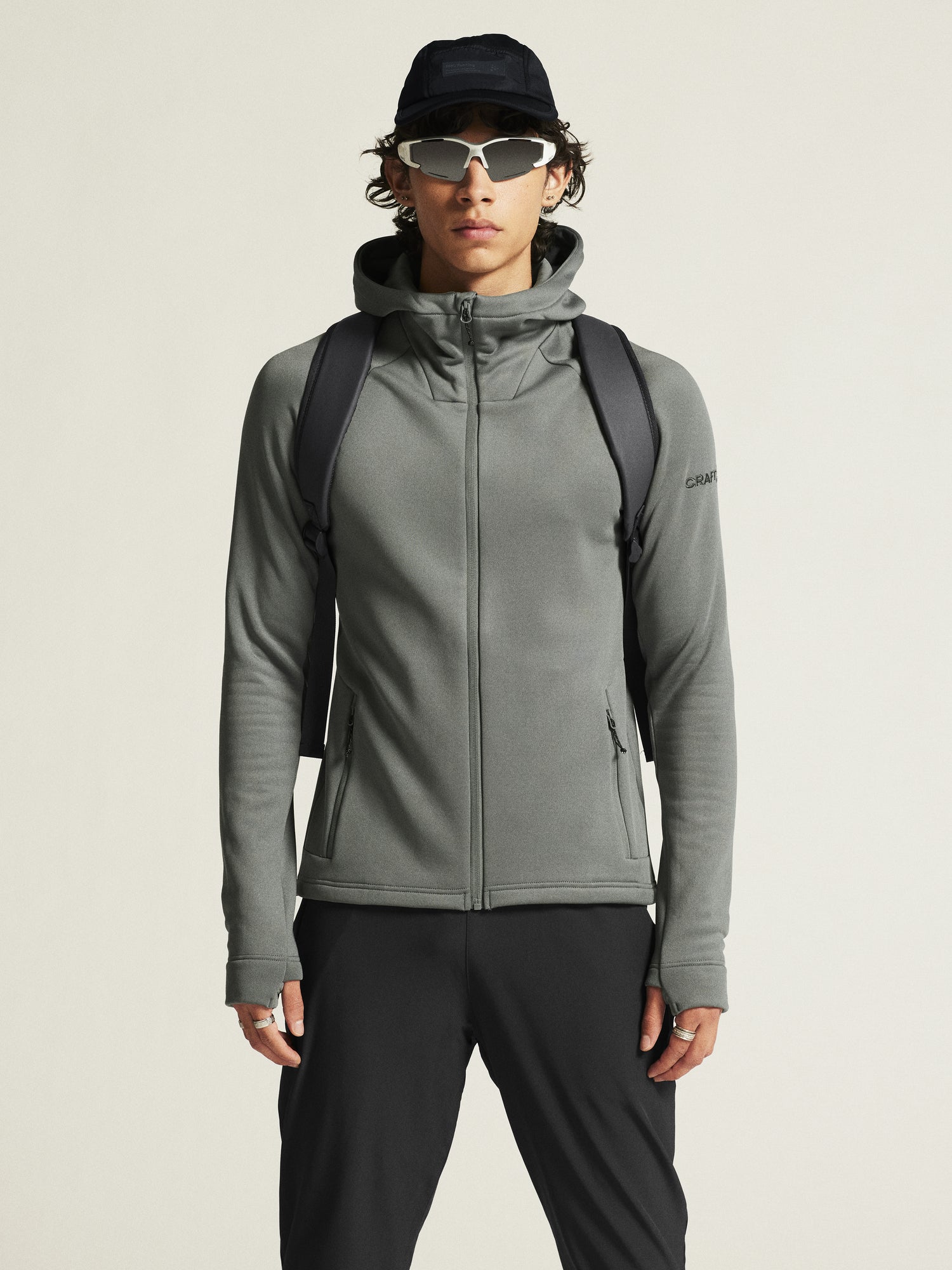 ADV Explore Power Fleece Hood Jkt M