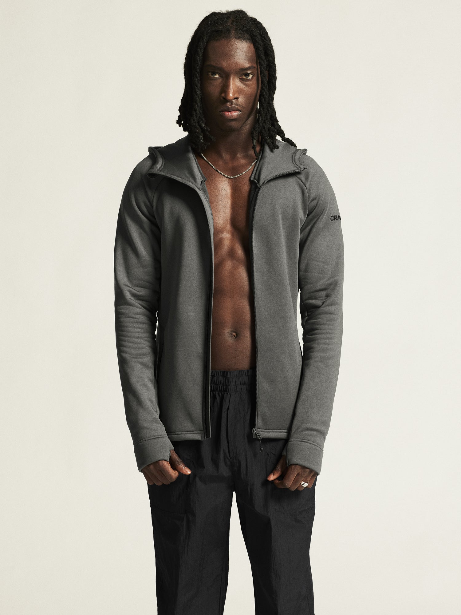 ADV Explore Power Fleece Hood Jkt M