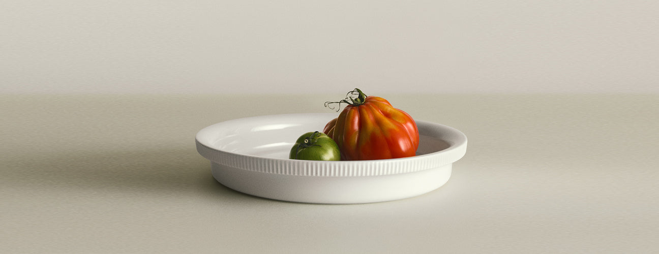 Bernadotte Ovenware Round Porcelain - FIGJ10020601