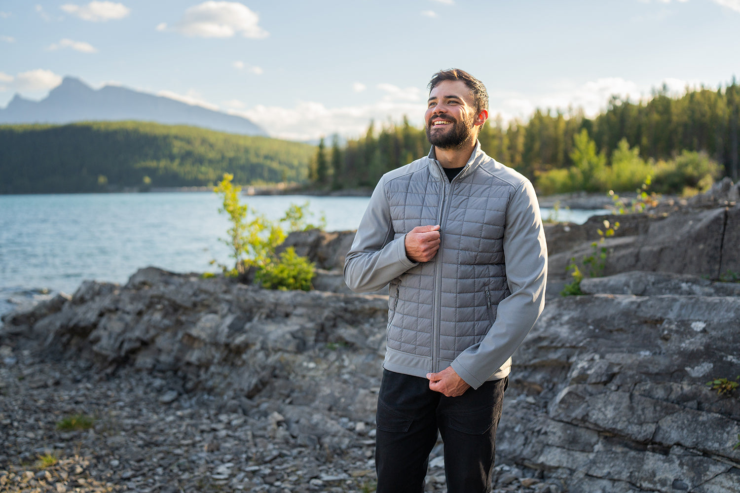 Appalachian thermal softshell jacket (U) - SK48