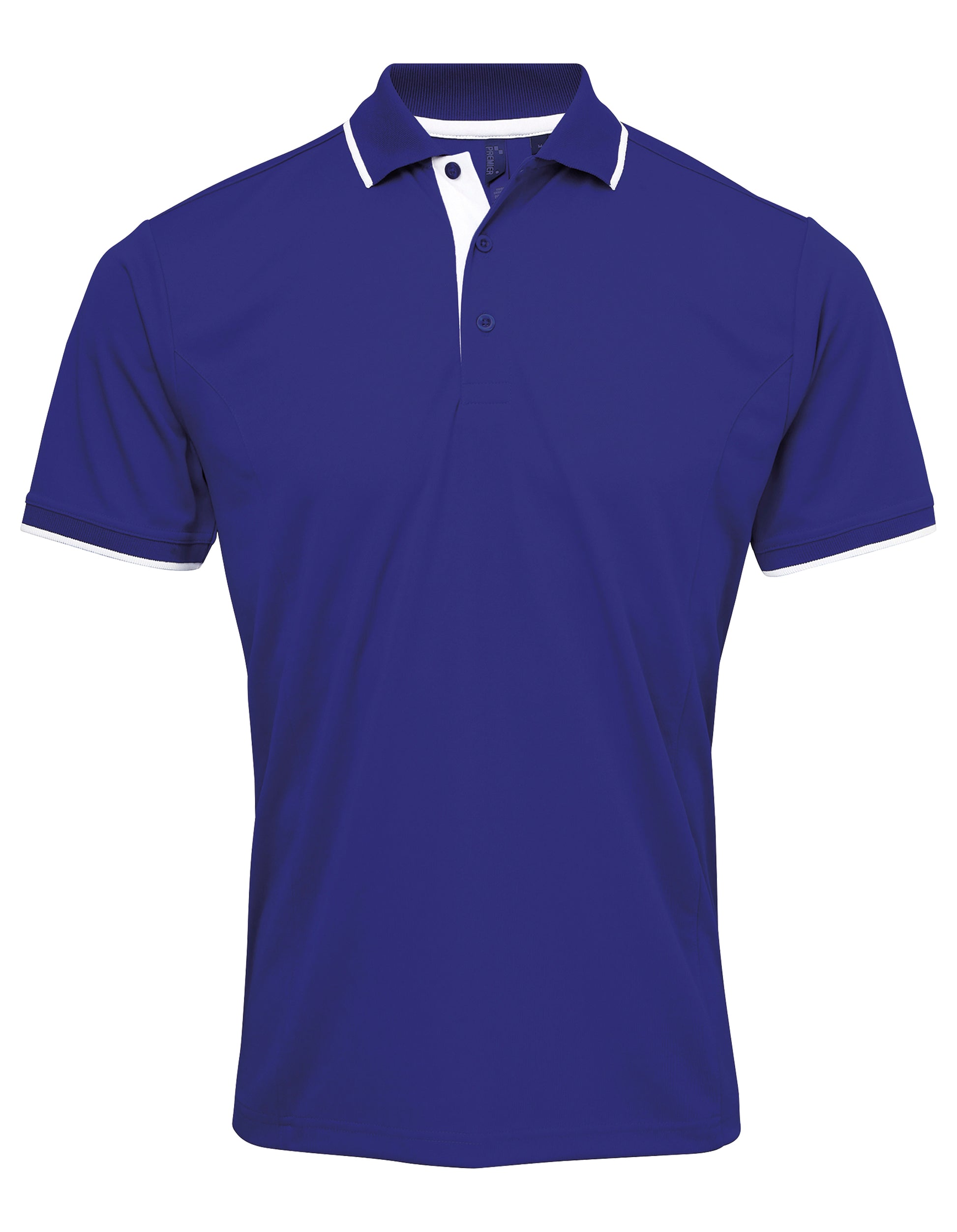 Men's Contrast Polo - P618
