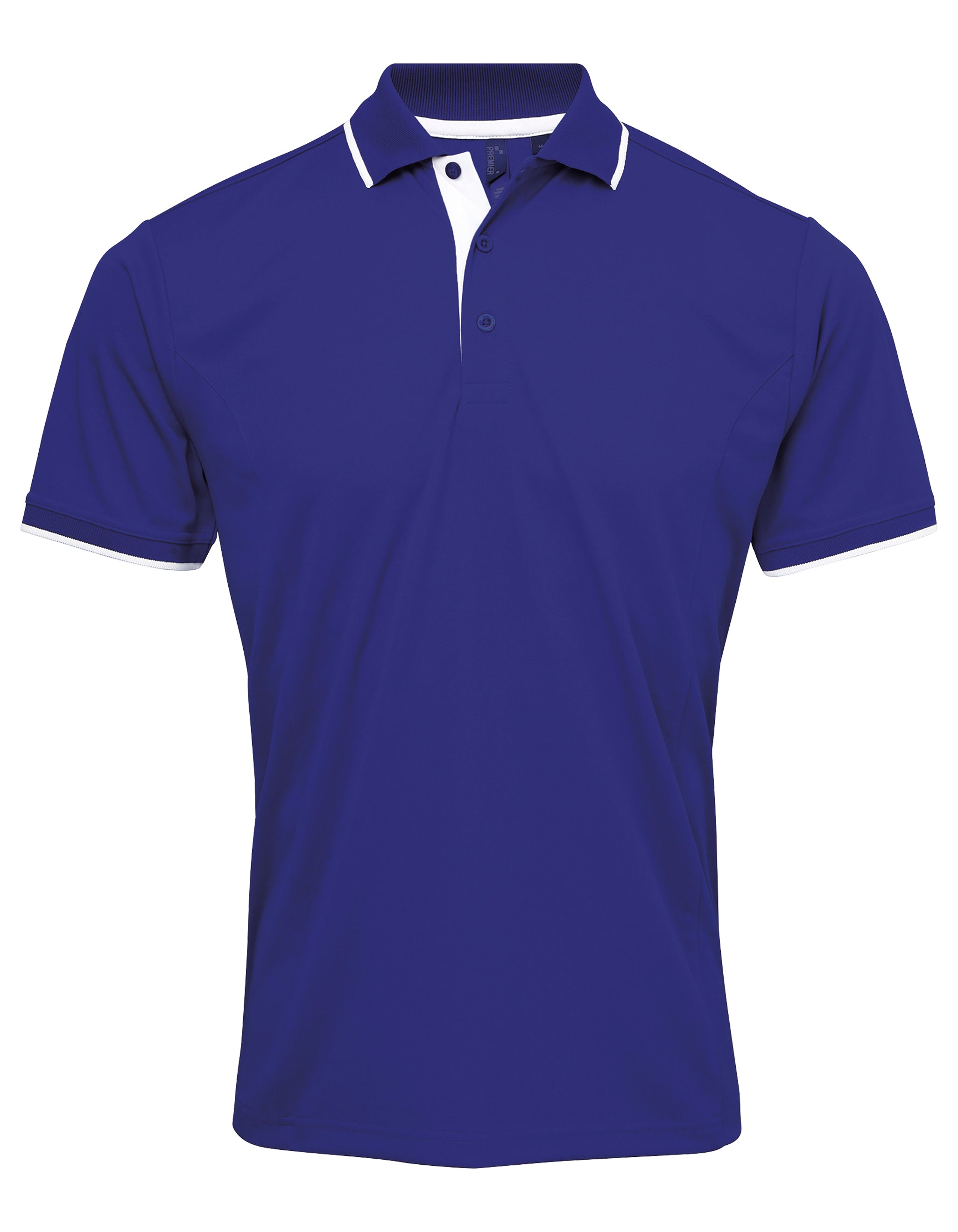 Men's Contrast Polo - P618