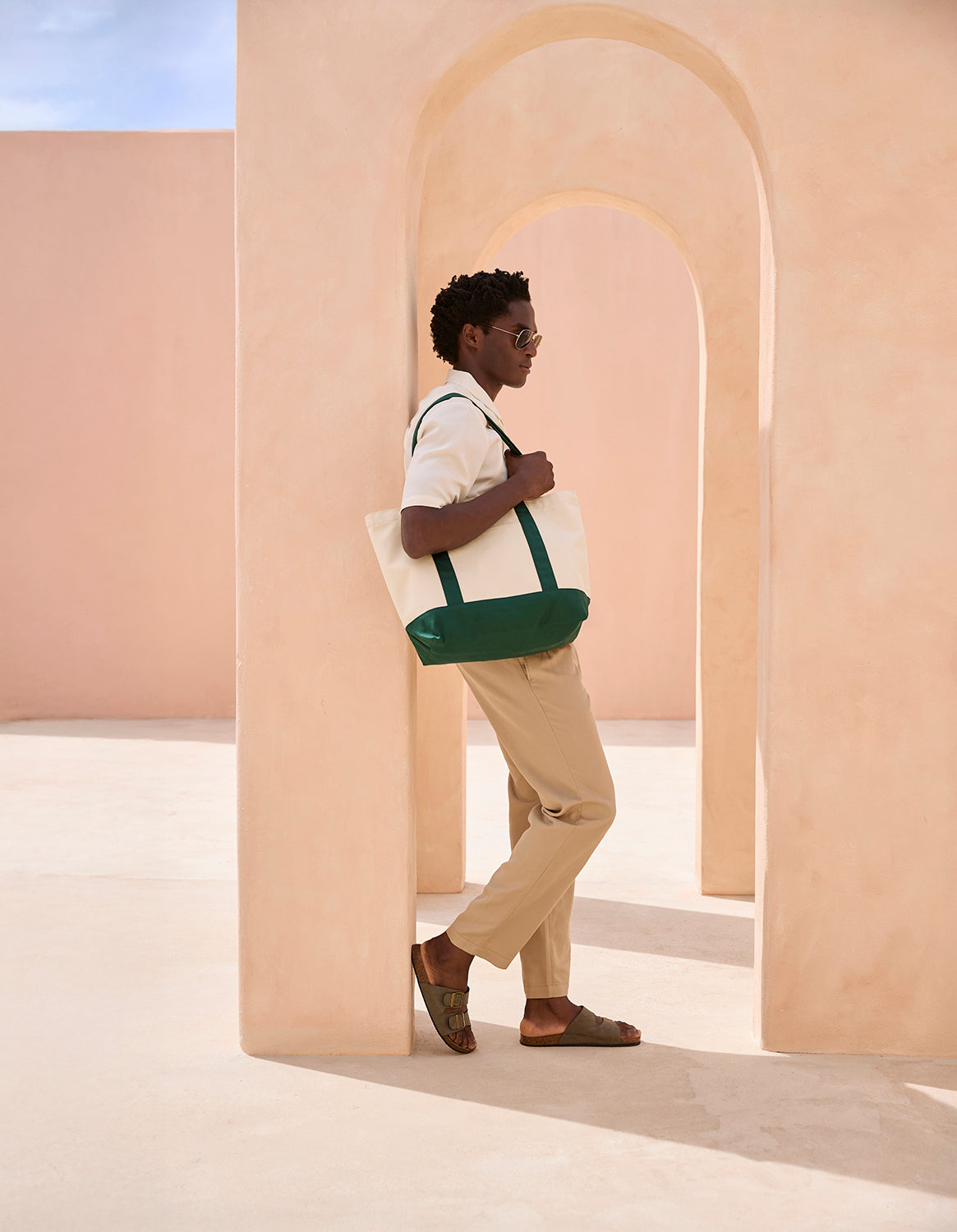 EarthAware® Organic Varsity Shopper - BBW804