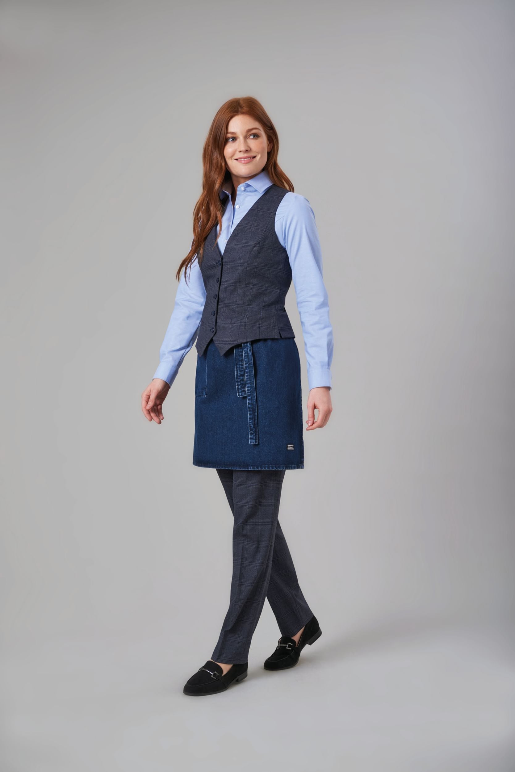 Stella Check Trouser (D) - TV2364