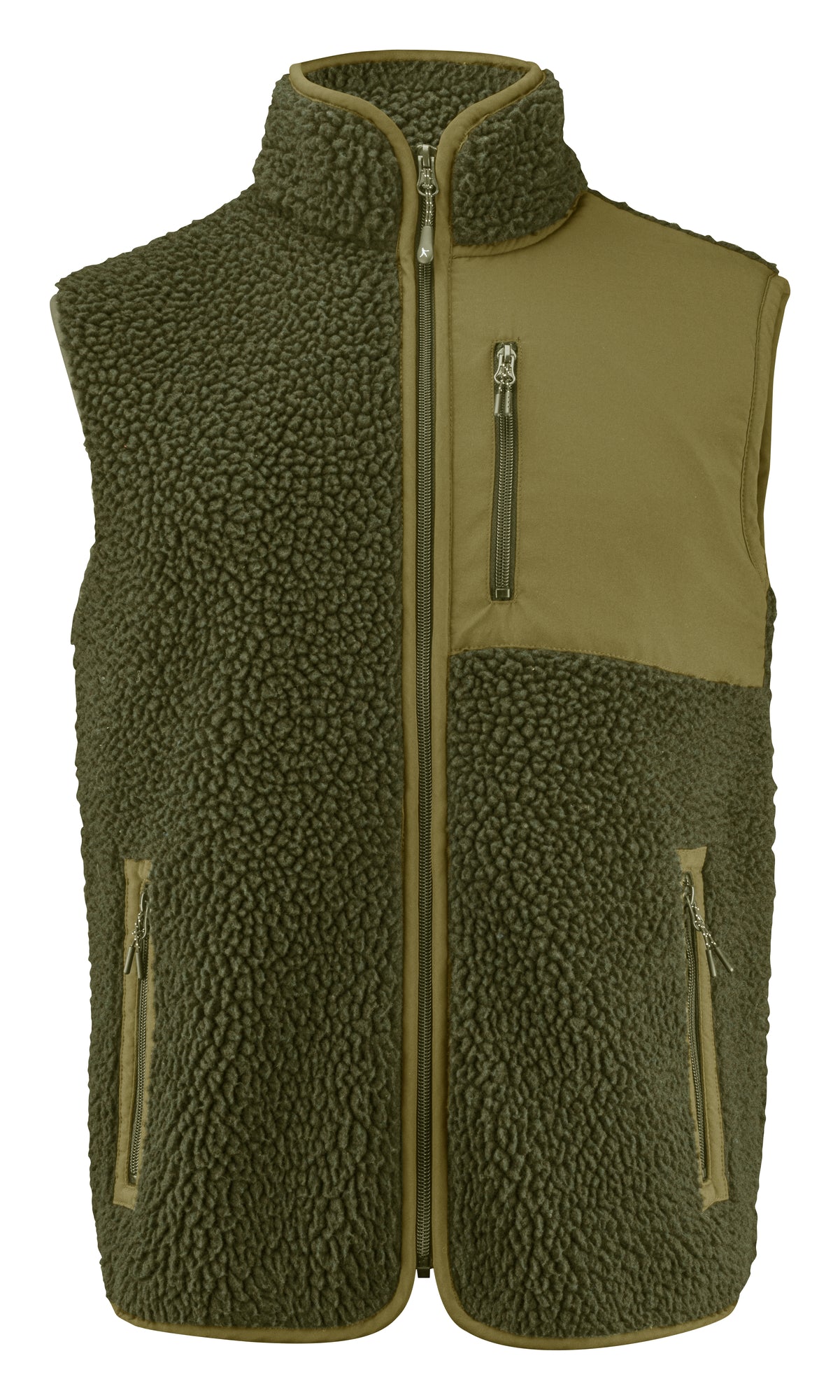 Kingsley Vest Moss Green