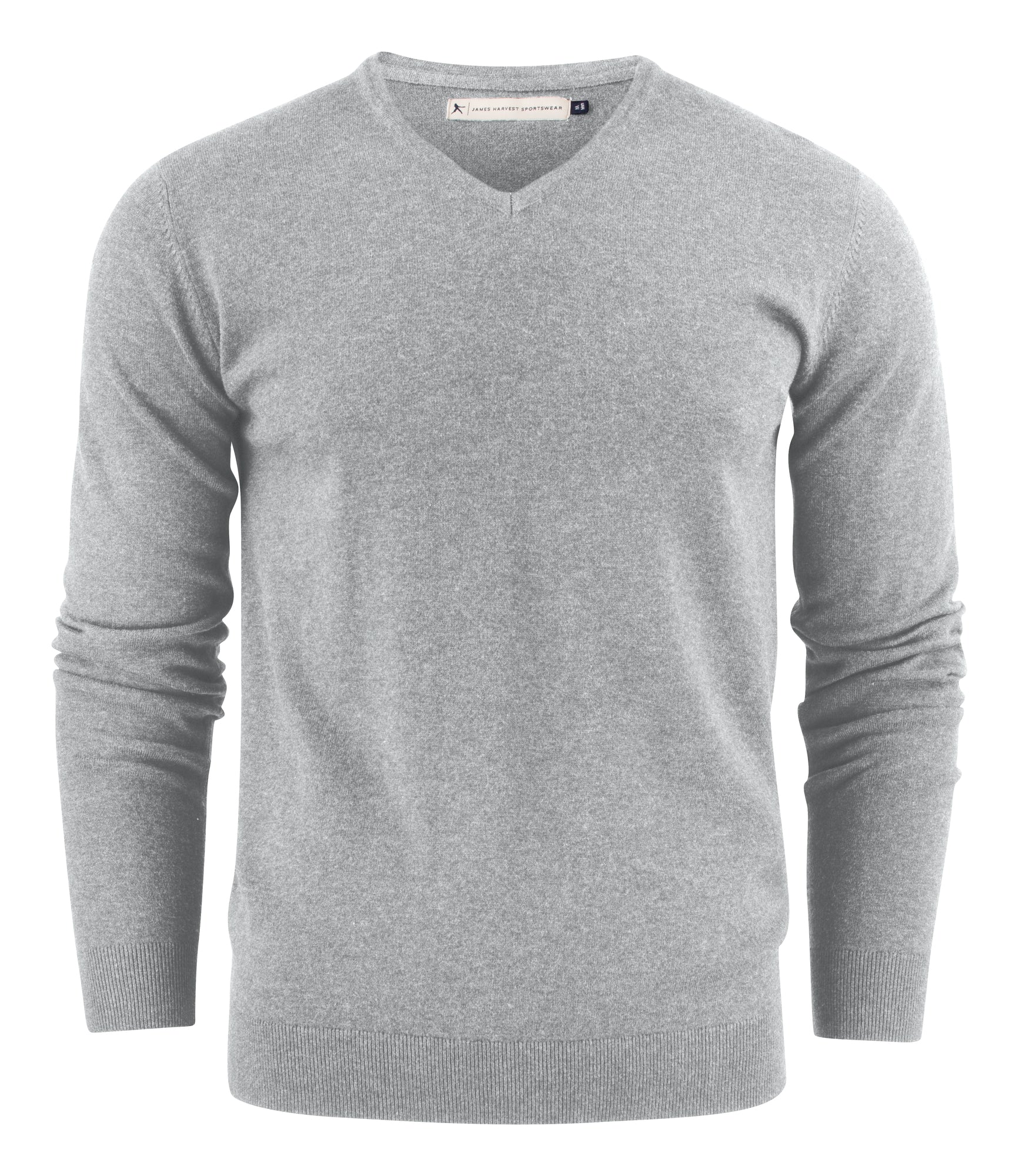 Ashland V-neck Grey Melange
