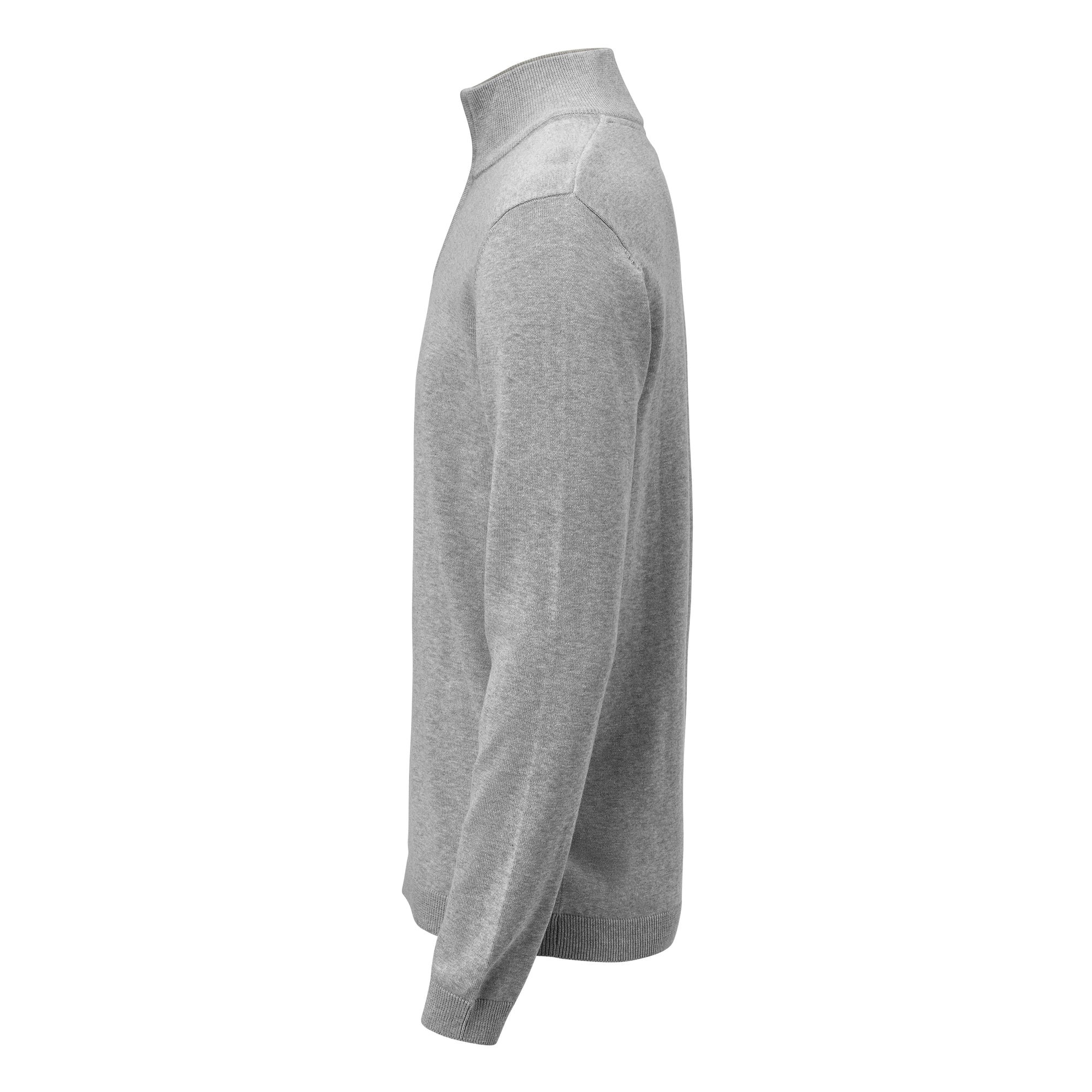 Ashland Halfzip Grey Melange