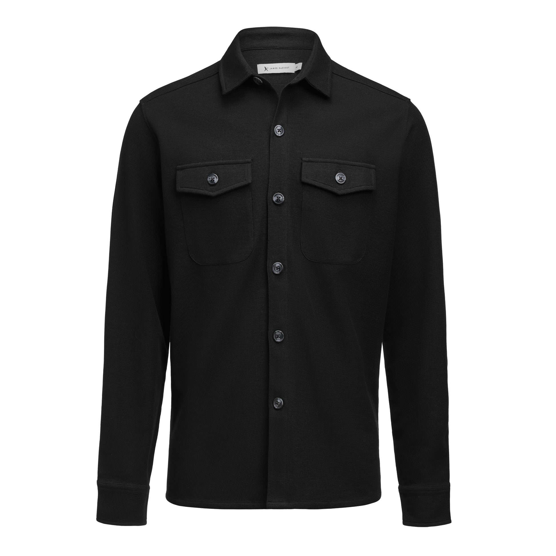 Hicksville Overshirt Black