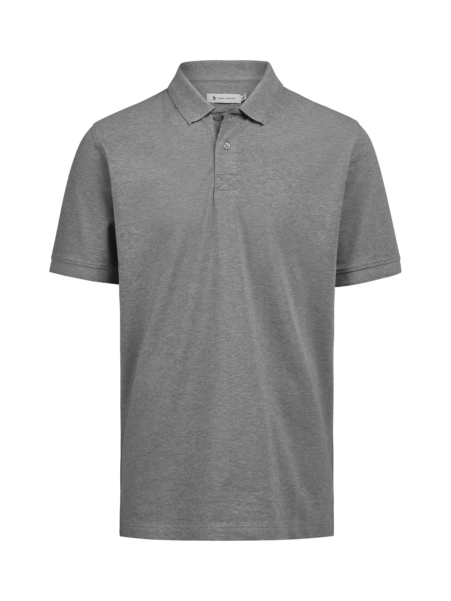 Supreme Stretch Polo Grey Melange