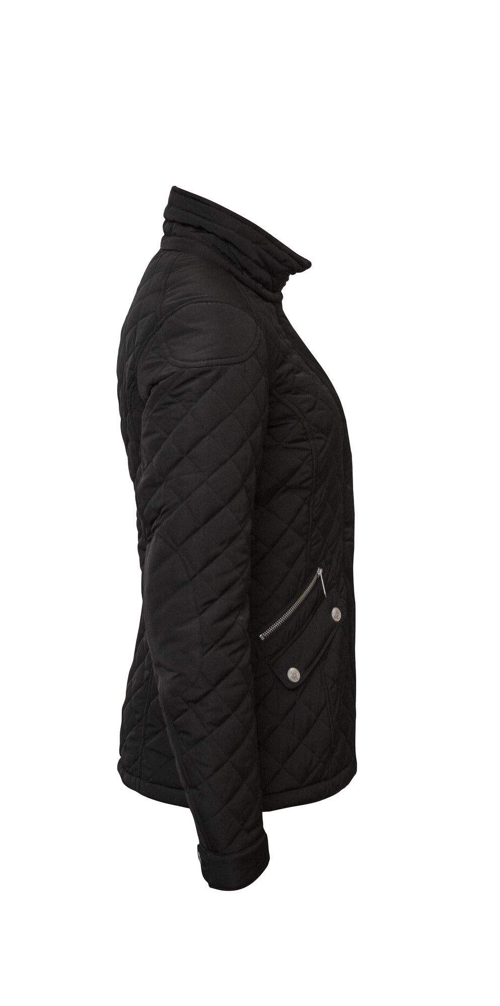 Huntingview Quilted  jacket Lady Black