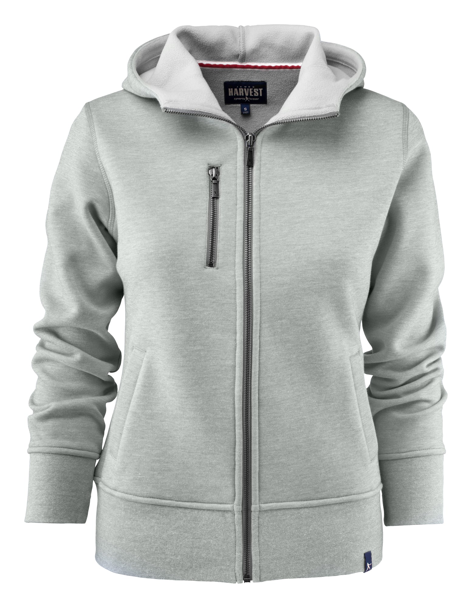 Parkwick Hooded Lady Jacket Grey Melange