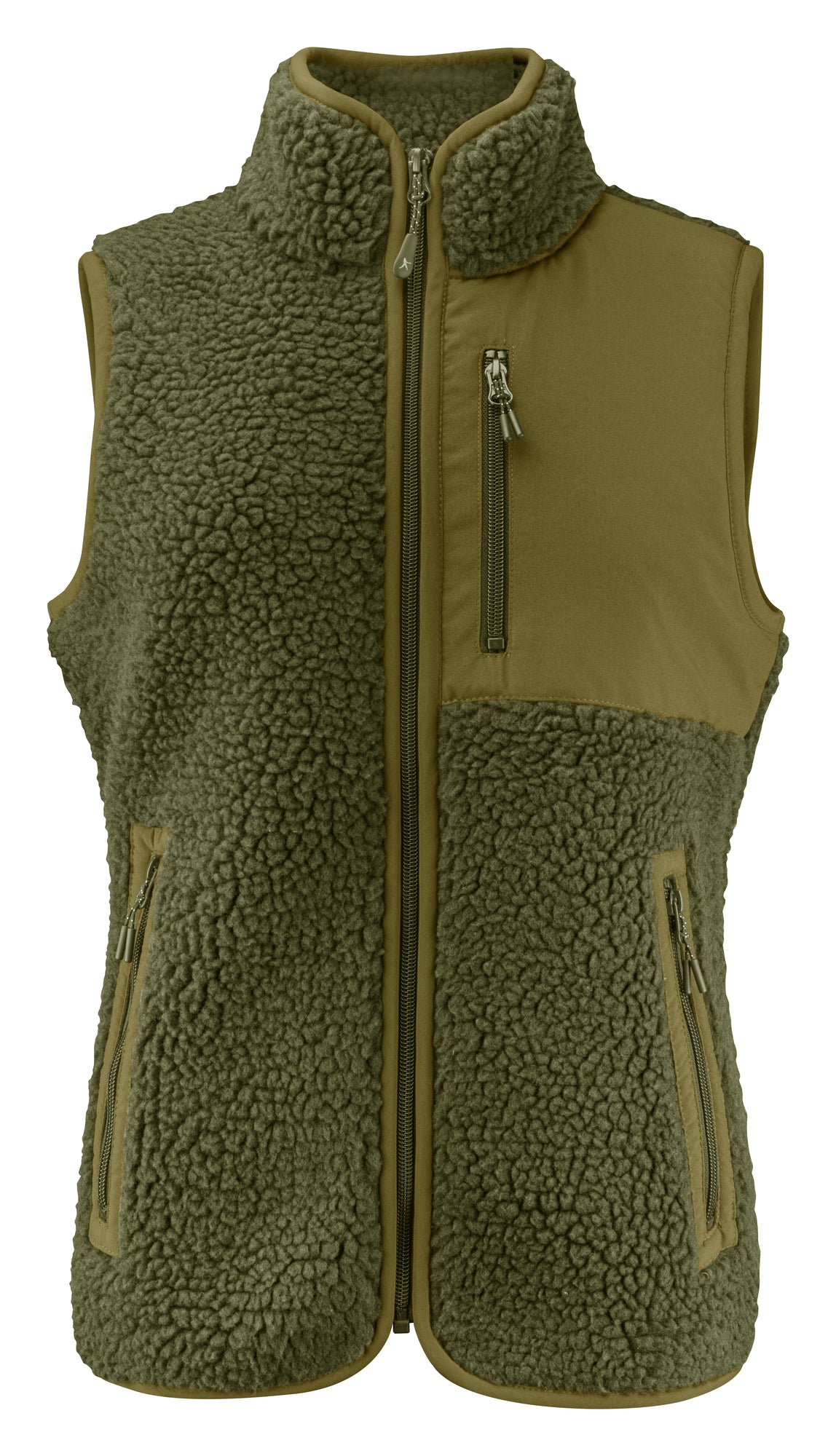 Kingsley Vest Woman Moss Green
