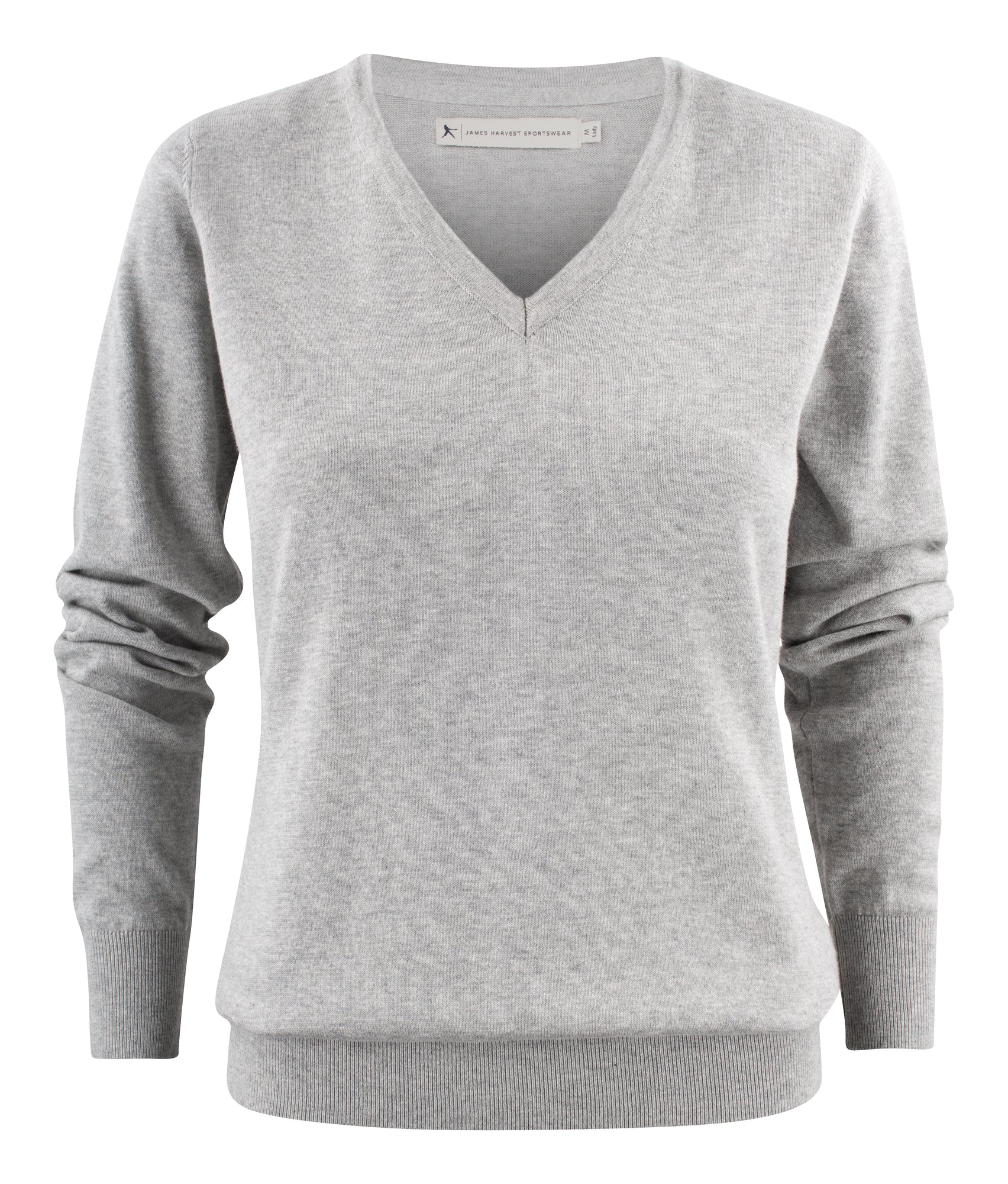Ashland Lady V-neck Grey Melange