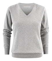 Ashland Lady V-neck Grey Melange