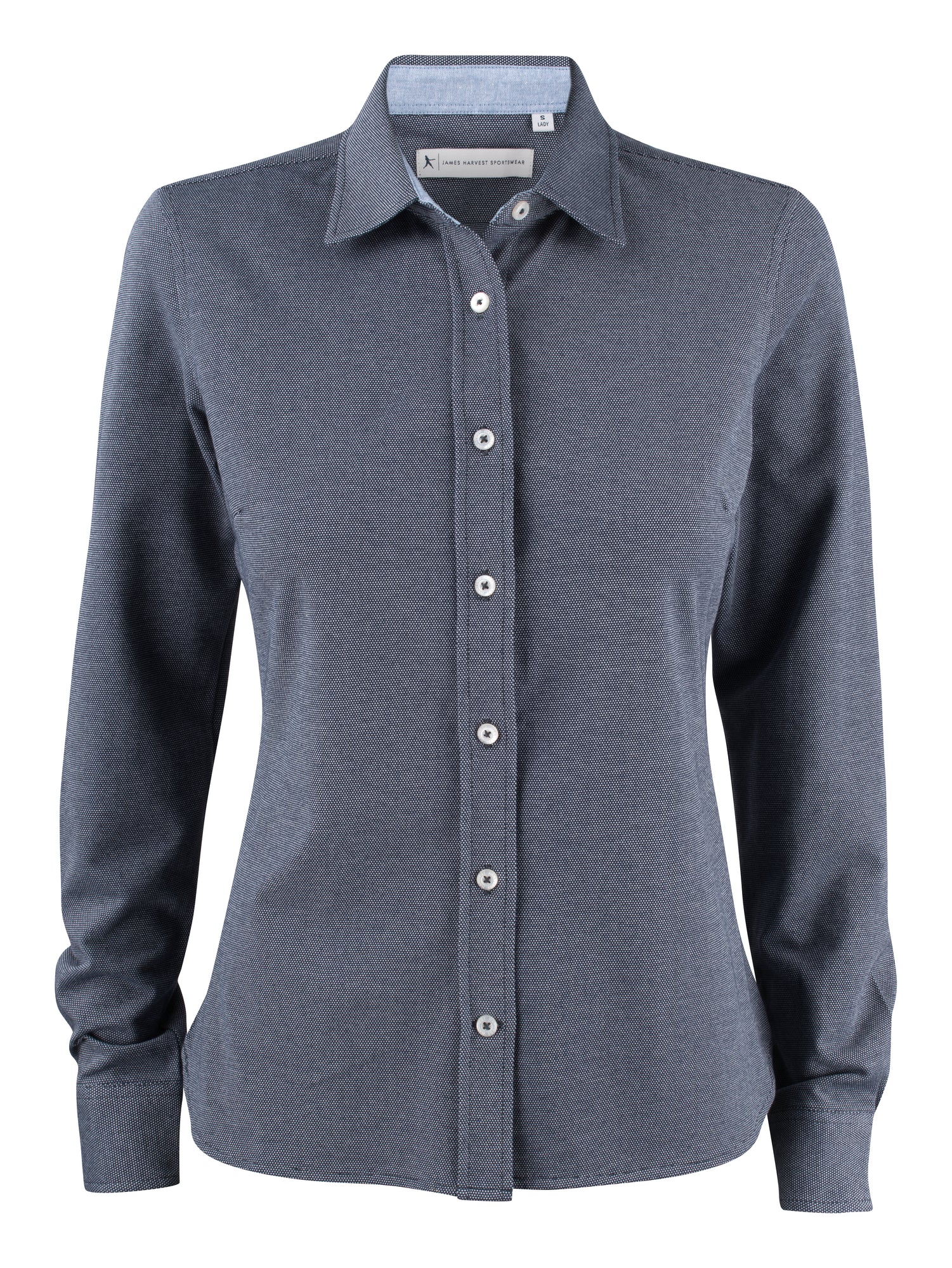 Burlingham Woman Jersey shirt Navy