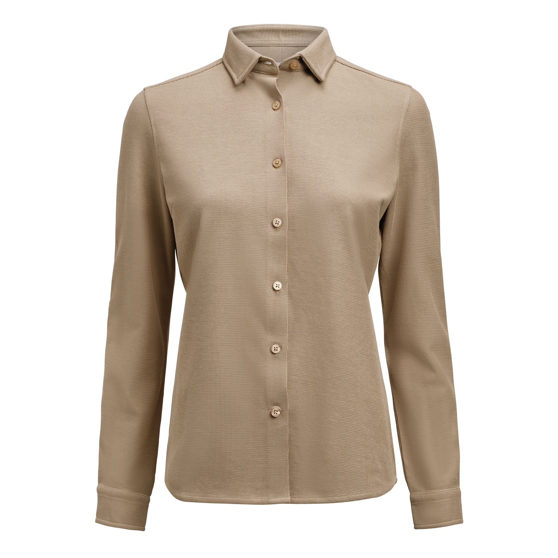 Hicksville Shirt Woman Khaki