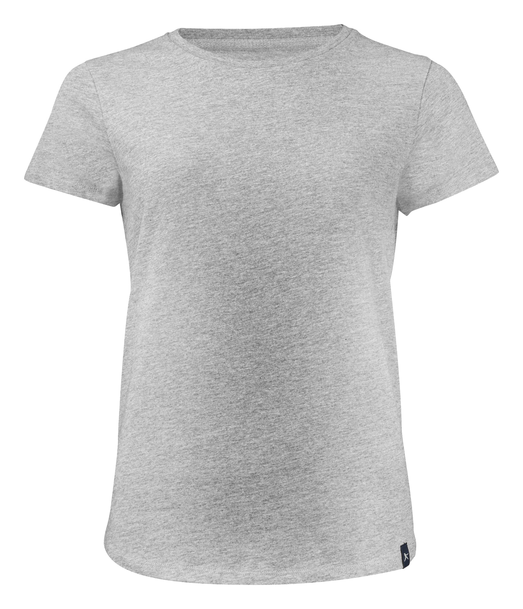 American U Lady T-shirt Grey Melange