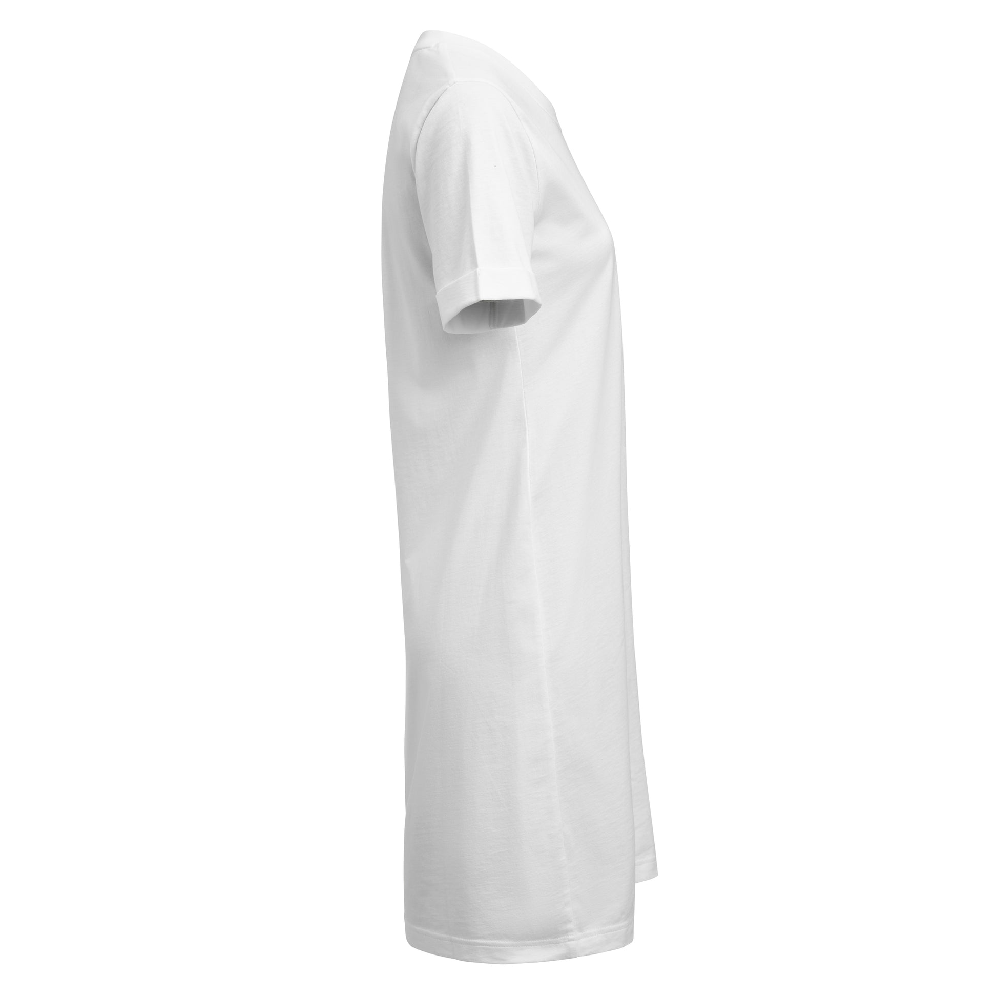 American T-shirt Dress Women White