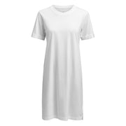 American T-shirt Dress Women White