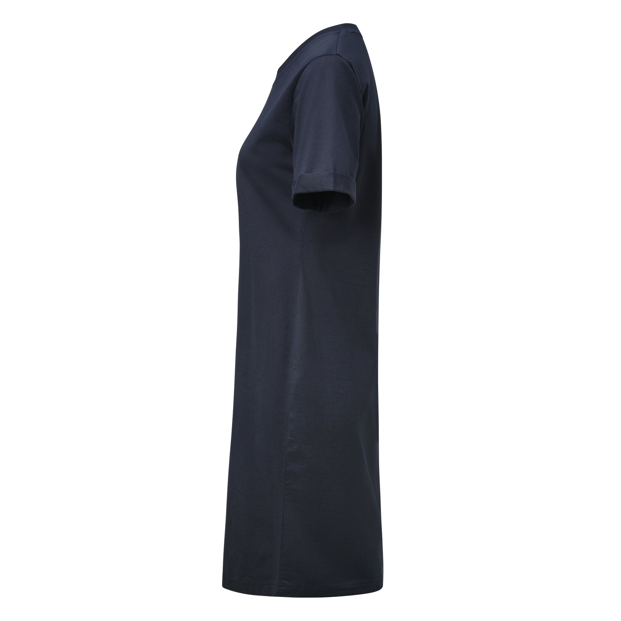 American T-shirt Dress Women Navy