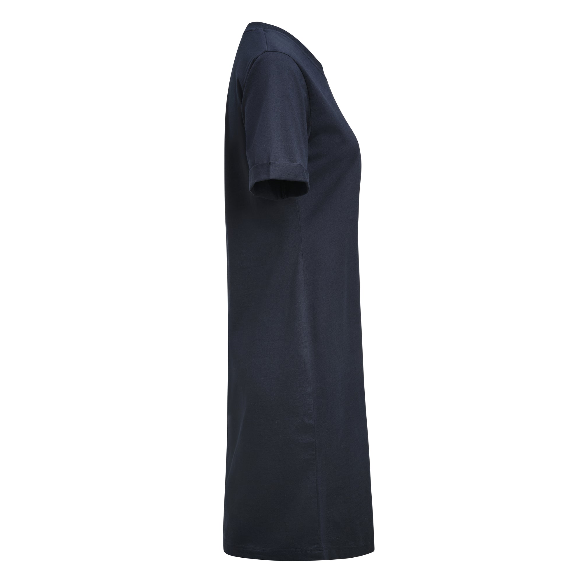 American T-shirt Dress Women Navy