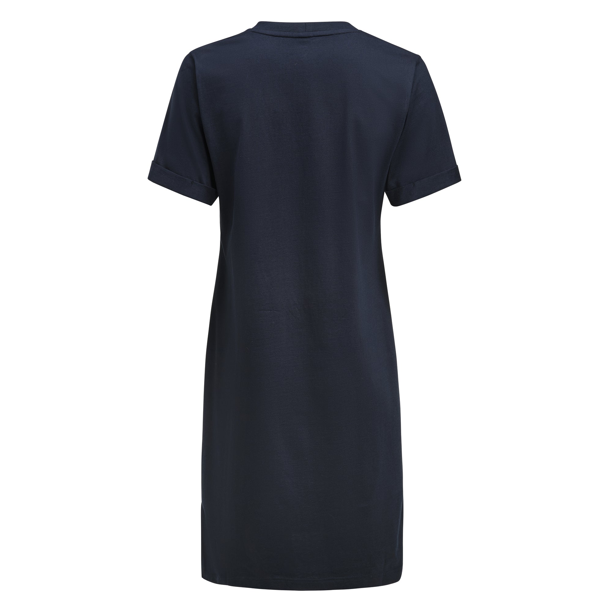American T-shirt Dress Women Navy