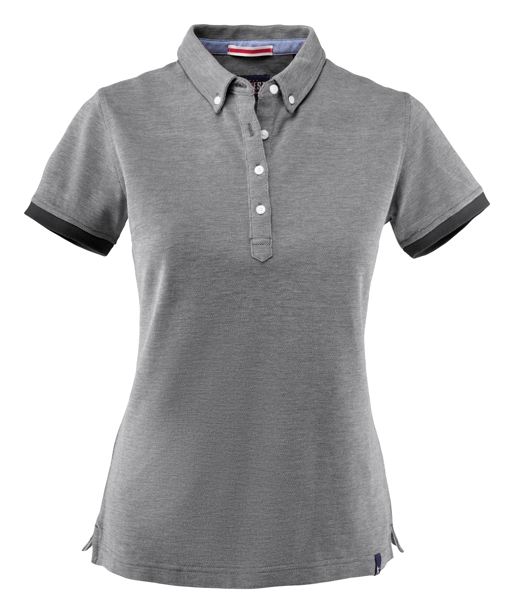 Larkford Lady Polo Black Melange