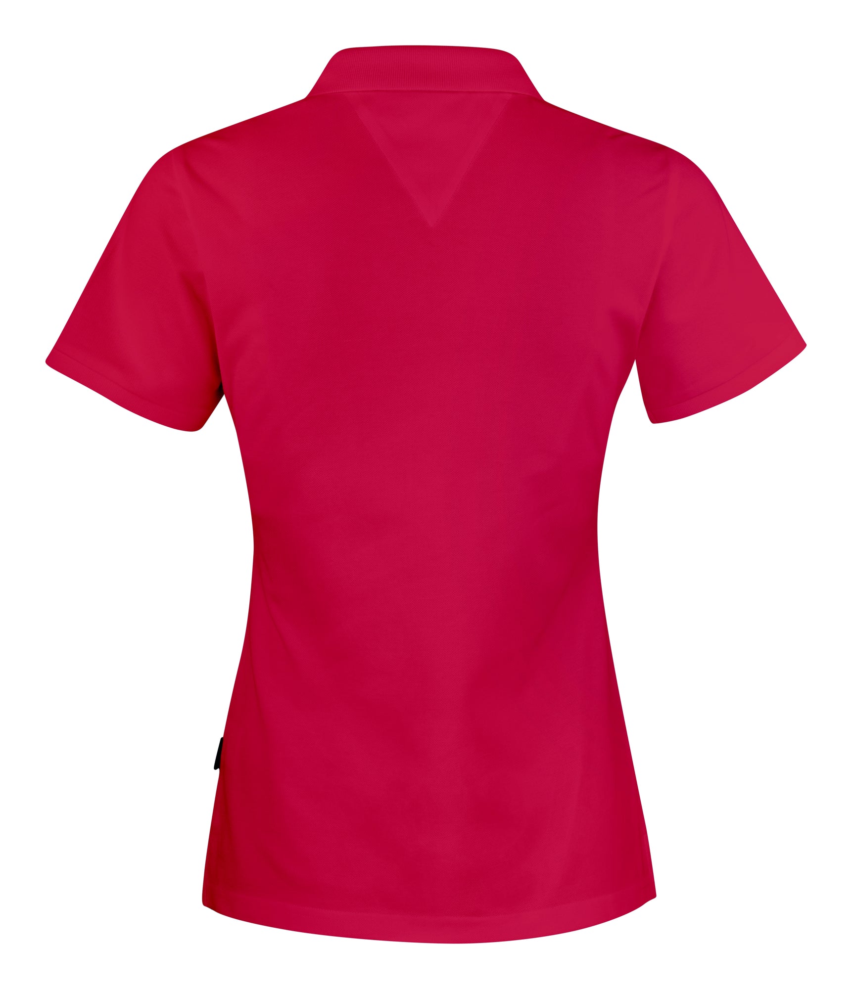 Sunset Stretch Polo Woman Red